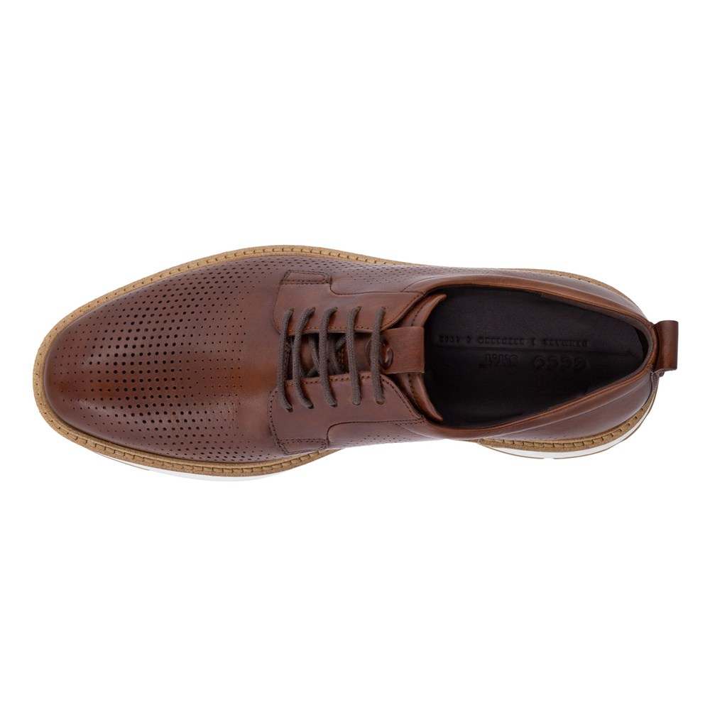 Zapatos Derby Hombre - ECCO St.1 Hybrid 5-Eyelet - Marrom - XEC897352